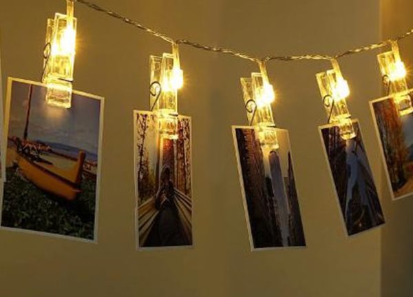 LED clips with photos, photo led clips
